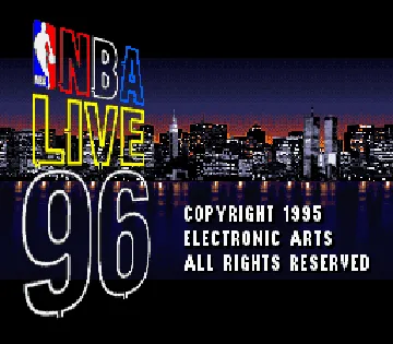 NBA Live 96 (USA) screen shot title